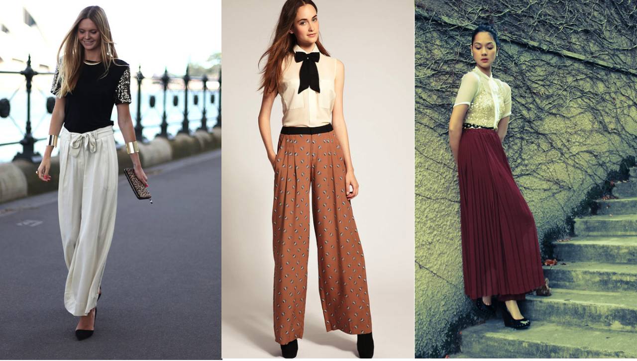 Latest Style Trend – How to wear Palazzo Pants